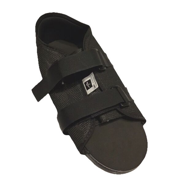 MedLine Semi-Rigid Post-Op Shoe WomenS Black Size WL ORT30300WL - Picture 3 of 10